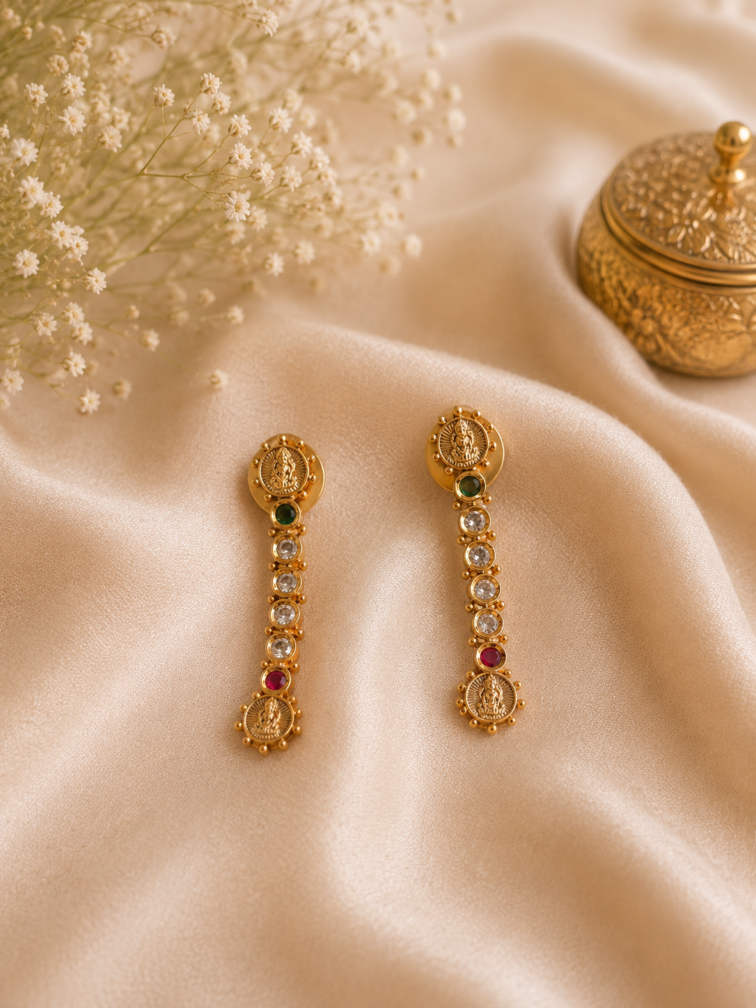 Temple Coin Heritage Necklace Set