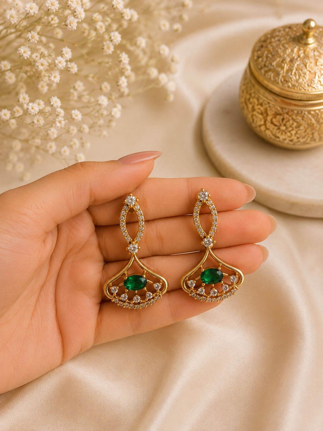 Emerald Grace Drop Set